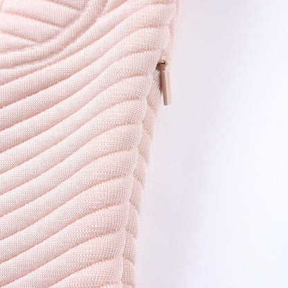 Fendi Dress Fzd 863 Rayon Pink