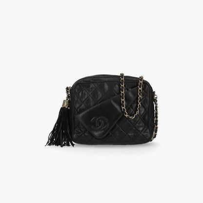 Chanel Camera Tassel Crossbody Bag