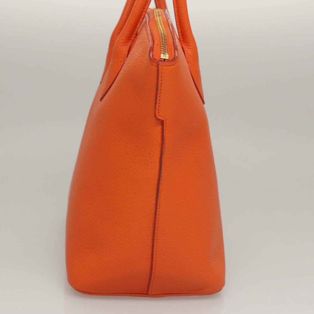 Louis Vuitton Suhari Lockit Pm Hand Bag Taurillon Leather Orange Lv Auth