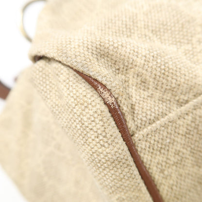Gucci Canvas Sukey Hobo Gold Hand-turn Shoulder Bag Palm Color 2way Shoulder Bag Brown Brown Canvas 223974