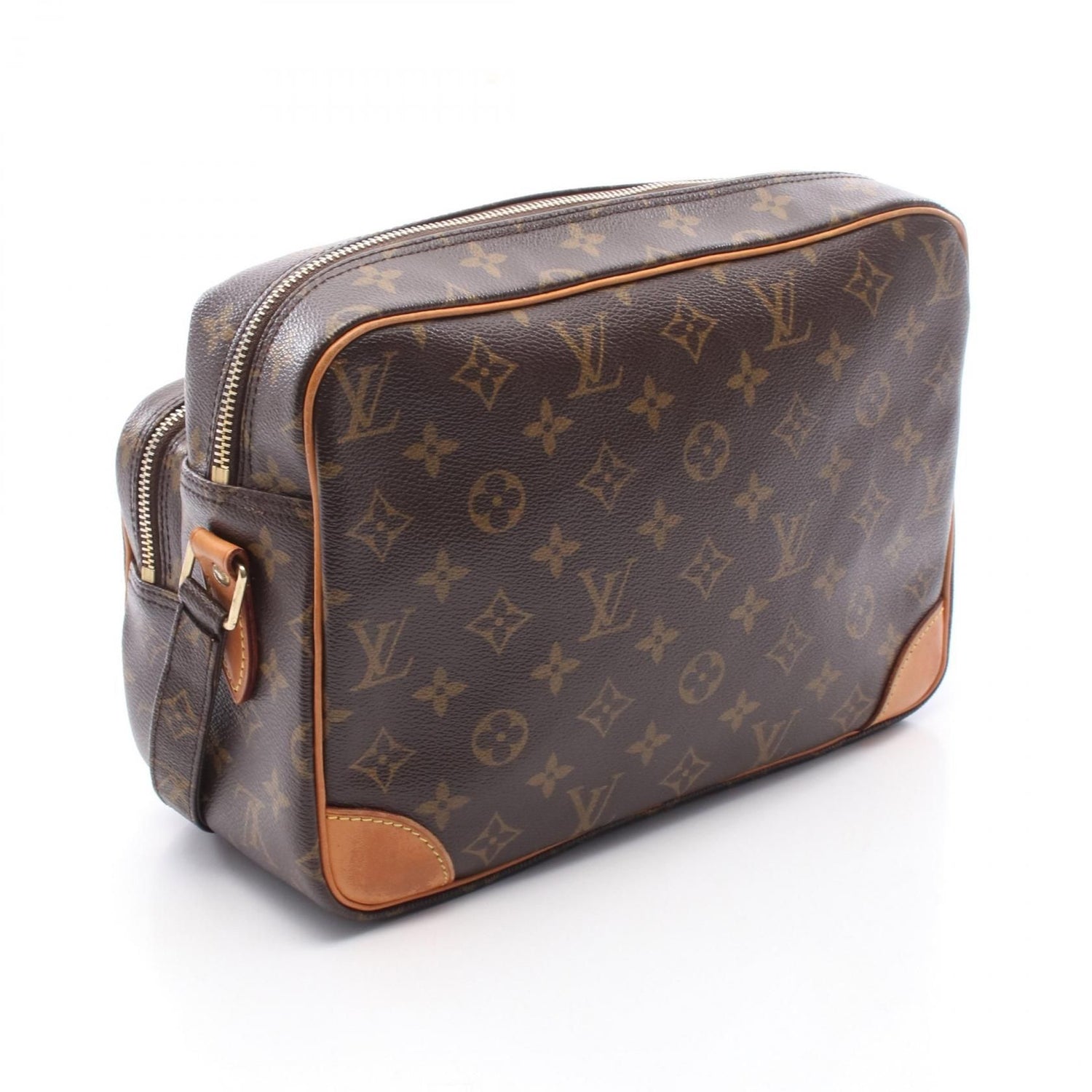 Louis Vuitton Nile Brown Shoulder Bag M 45244