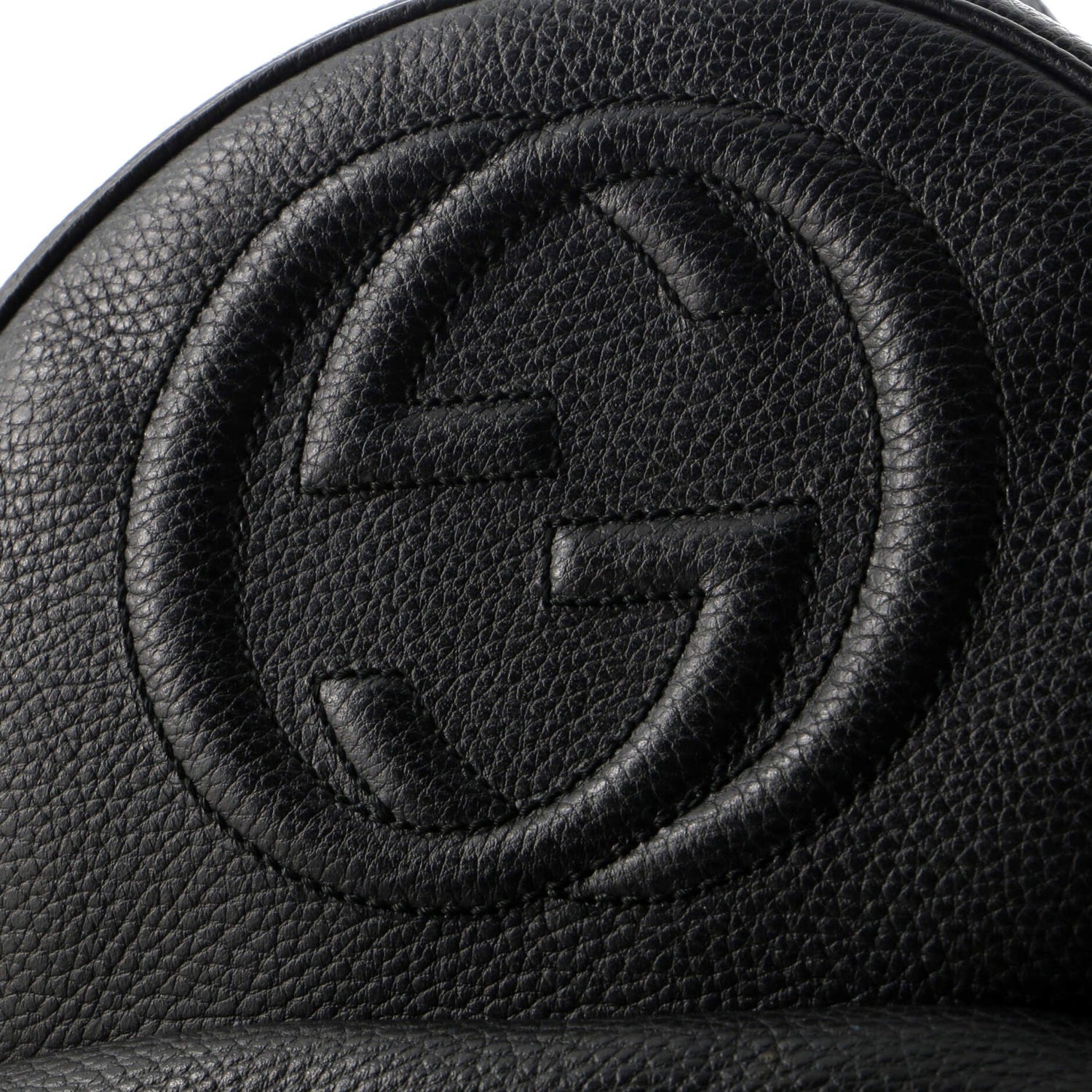 Gucci Soho Chain Backpack Leather