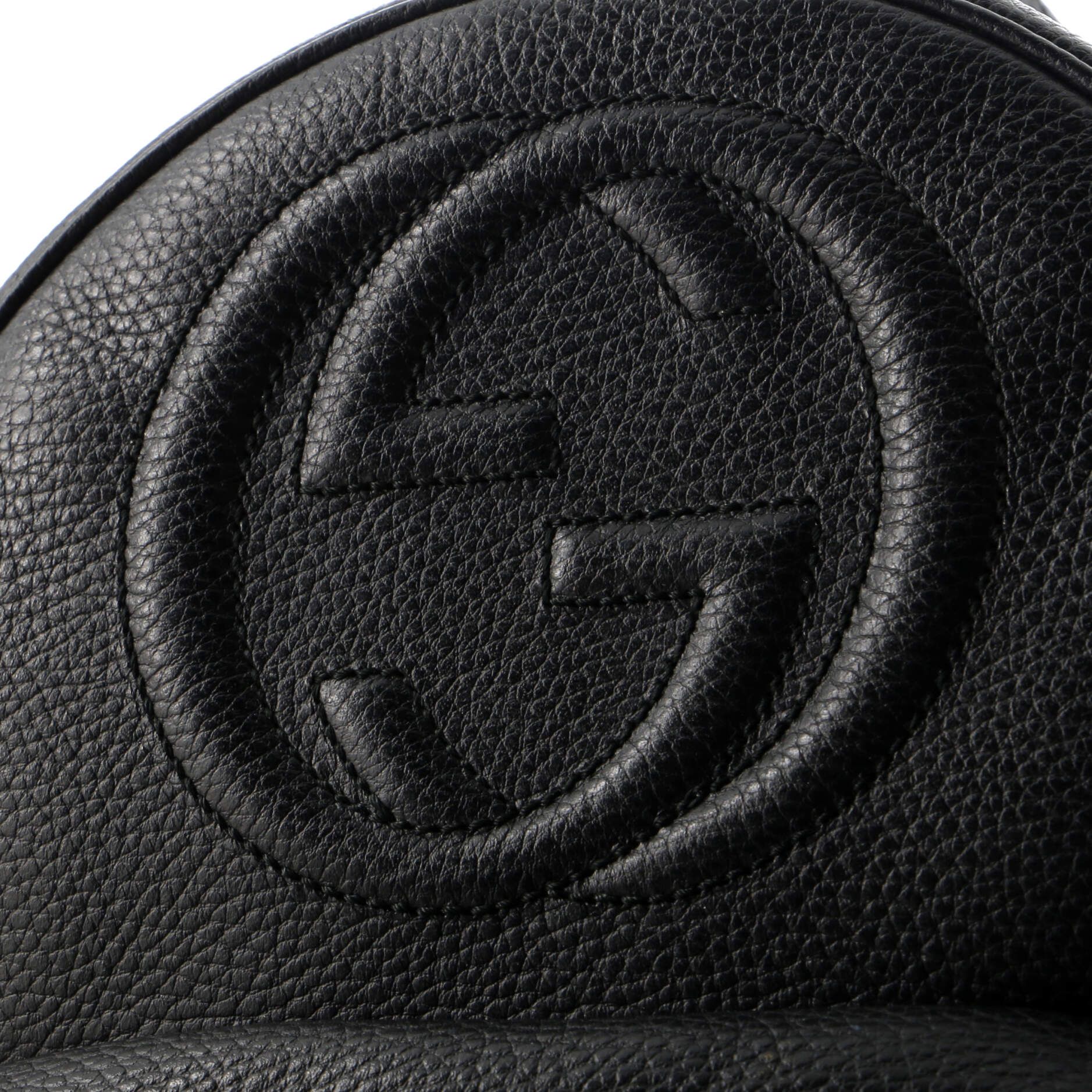 Gucci Soho Chain Backpack Leather