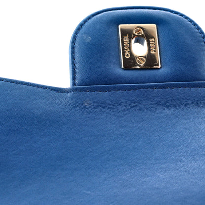 Chanel Classic Double Flap Bag Chevron Lambskin Jumbo