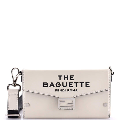 Fendi X Marc Jacobs Baguette Soft Trunk Bag Printed Leather