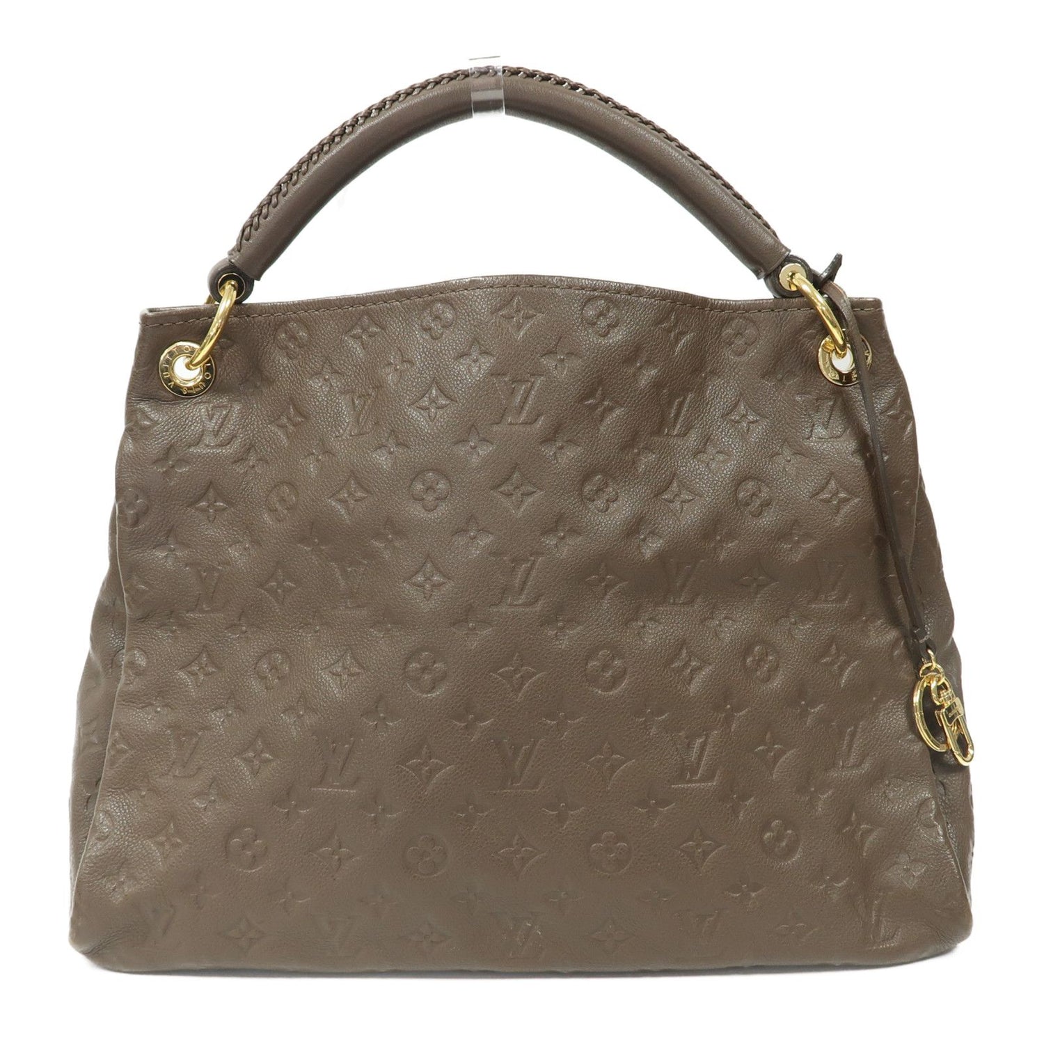 Louis Vuitton Cowhide Leather Artsy Mm Gold Shoulder Back Bag Color Brown Shoulder Bag M 94325