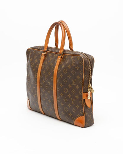 Louis Vuitton Monogram Porte Documents Voyage Business Bag