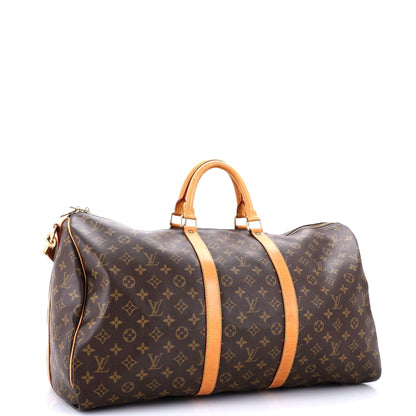 Louis Vuitton Keepall Bandouliere 55, Monogram