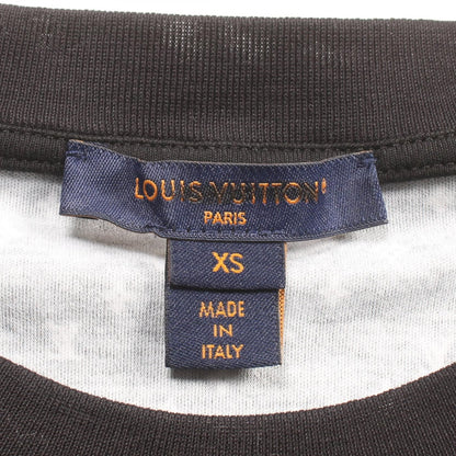 Louis Vuitton Lv Chain Contrast Trim Monogram Black Beige Blue T-shirt