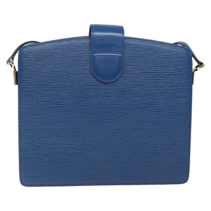 Louis Vuitton Epi Capuchin Shoulder Bag Blue M 52345 Lv Auth