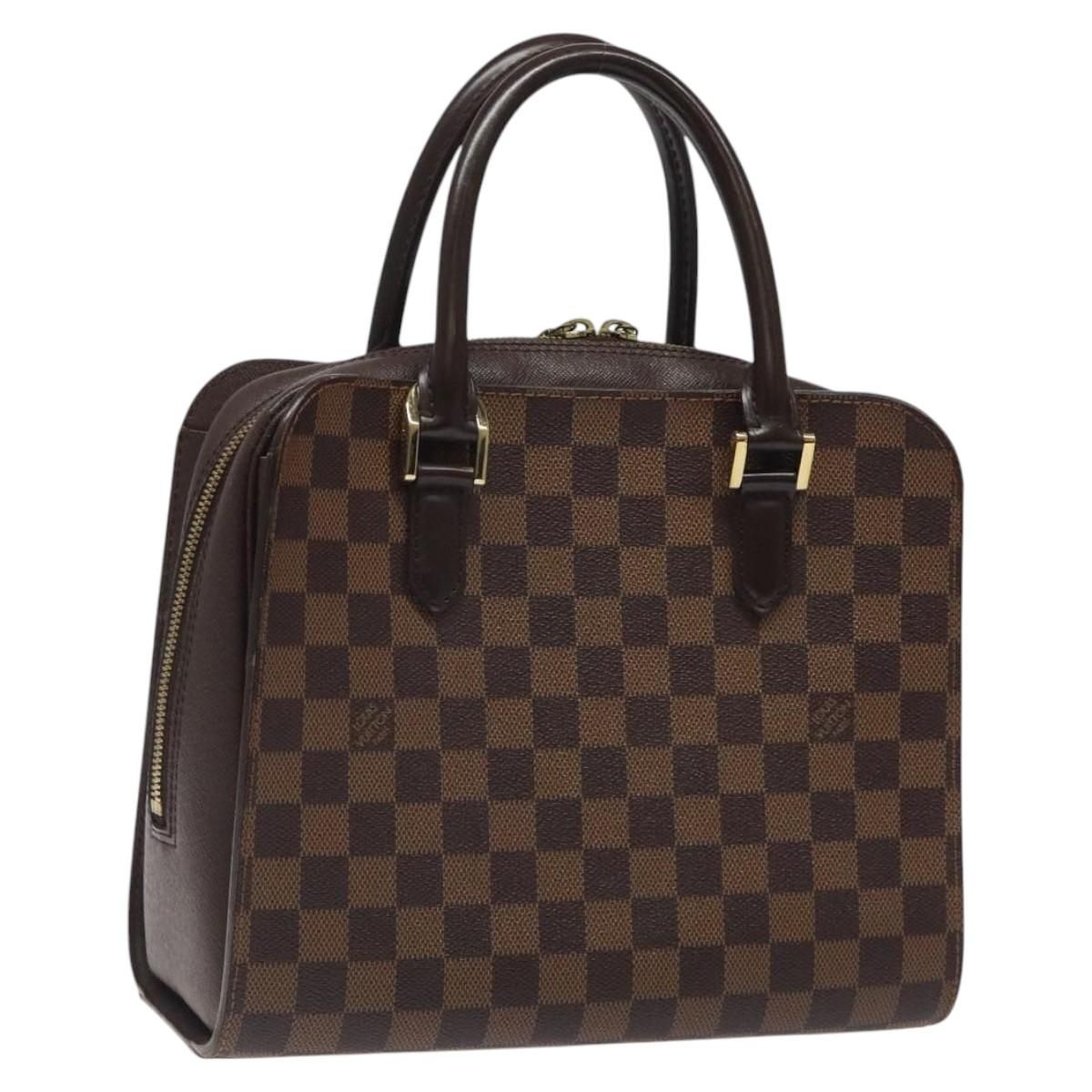 Louis Vuitton Damier Ebene Triana Hand Bag N 51155 Lv Auth