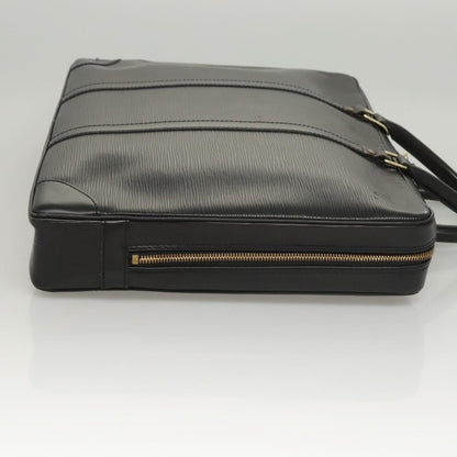 Louis Vuitton Epi Porte Documents Voyage Business Bag Black M 54472 Auth