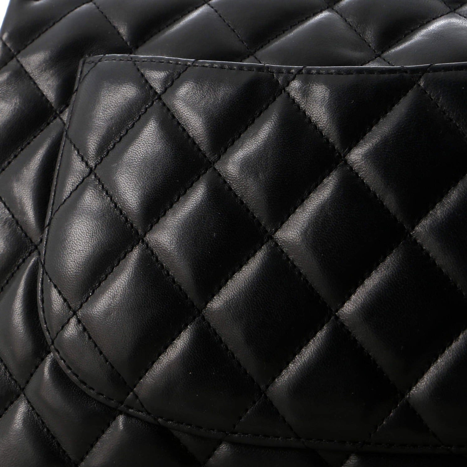 Chanel Classic Single Flap Bag Quilted Lambskin Jumbo