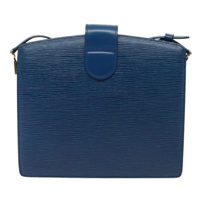 Louis Vuitton Epi Capuchin Shoulder Bag Blue M 52345 Lv Auth