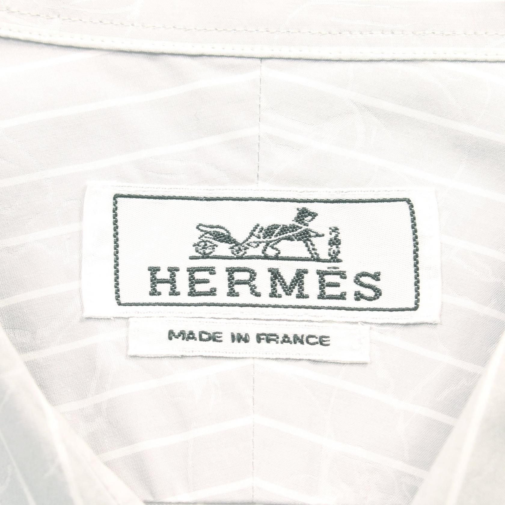 Hermes Other Tops White Gray White Cotton
