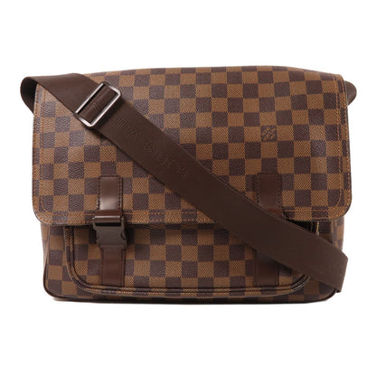 Louis Vuitton Damier Ebene Messenger Bag Palm Color Brown Shoulder Bag N 51125