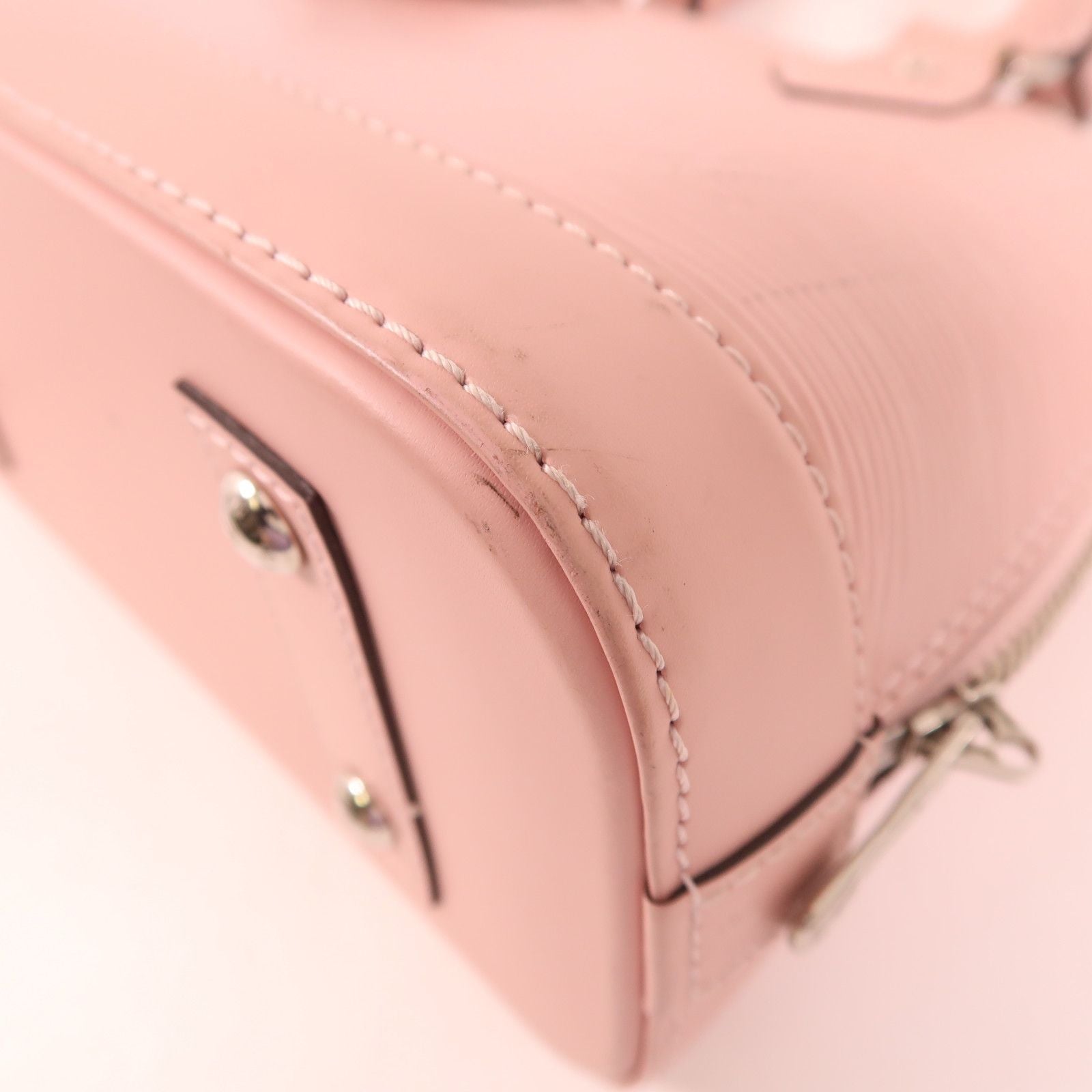 Louis Vuitton Epi Alma Bb Ginko Hand-hound Shoulder Bag Pink 2way Shoulder Bag M 41327