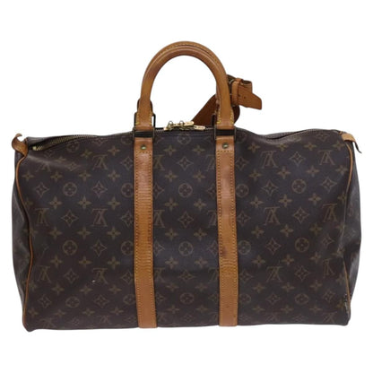 Louis Vuitton Monogram Keepall 45 Boston Bag M 41428 Lv Auth