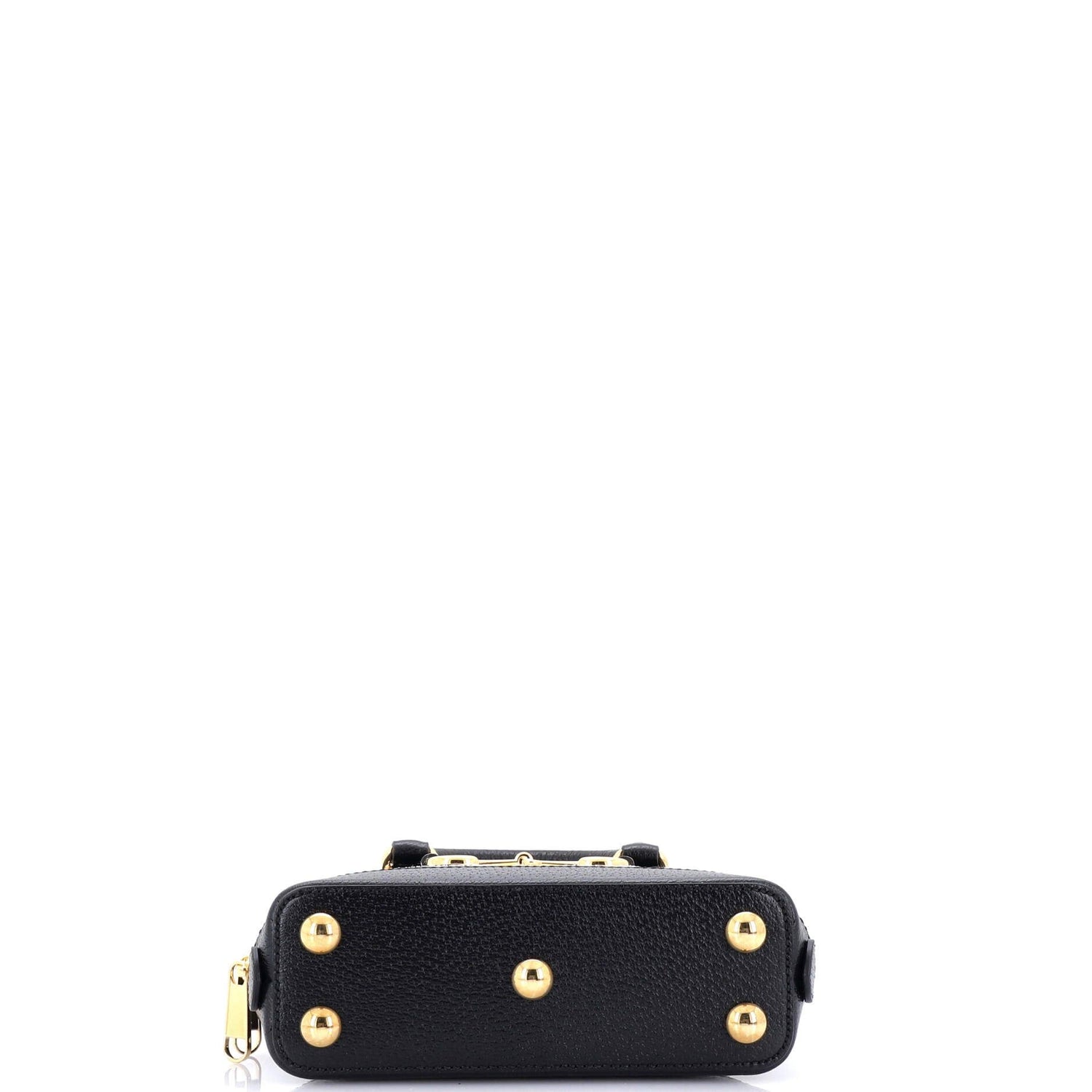 Gucci X Adidas Horsebit 1955 Top Handle Bag Leather With Applique Mini