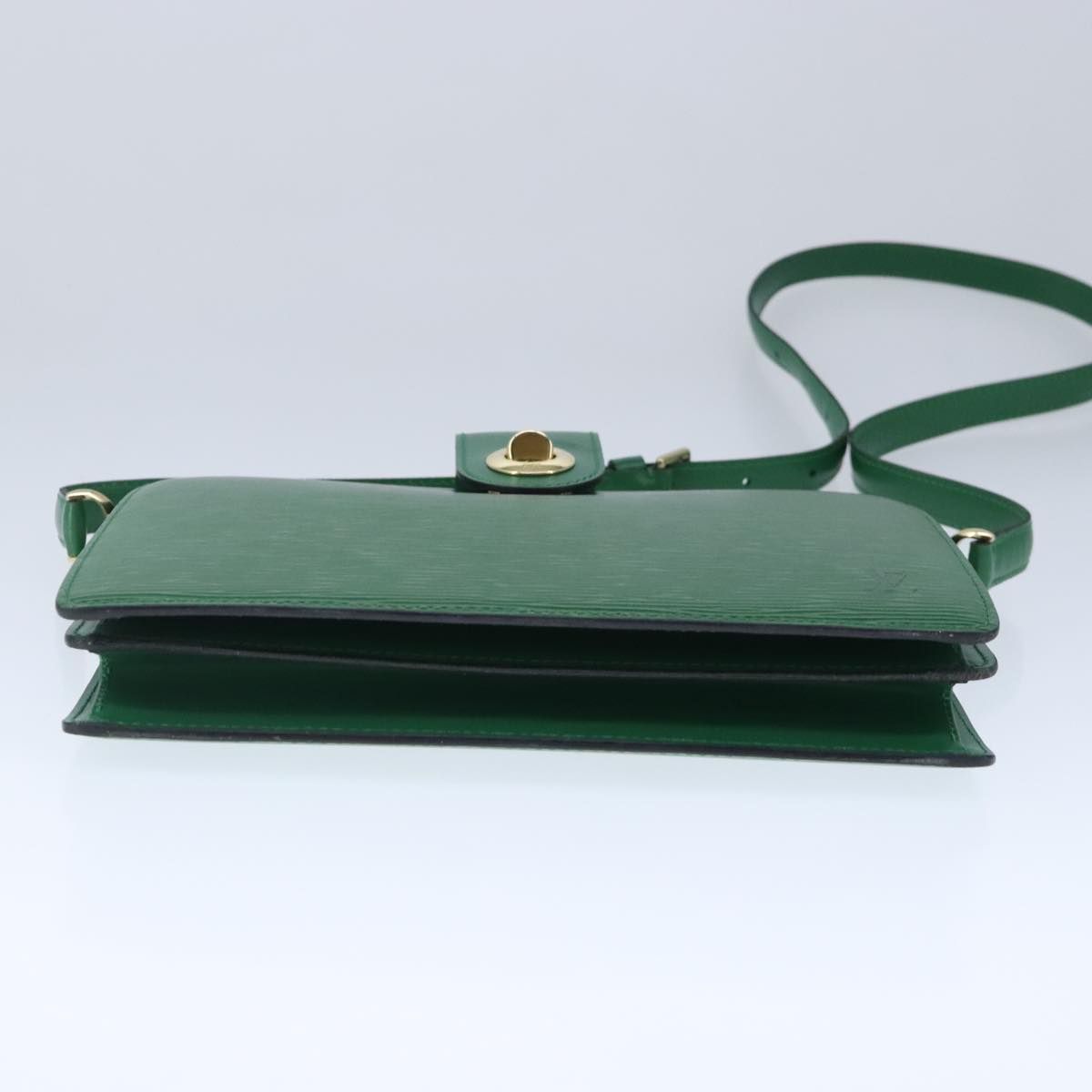 Louis Vuitton Epi Capuchin Shoulder Bag Green M 52344 Lv Auth
