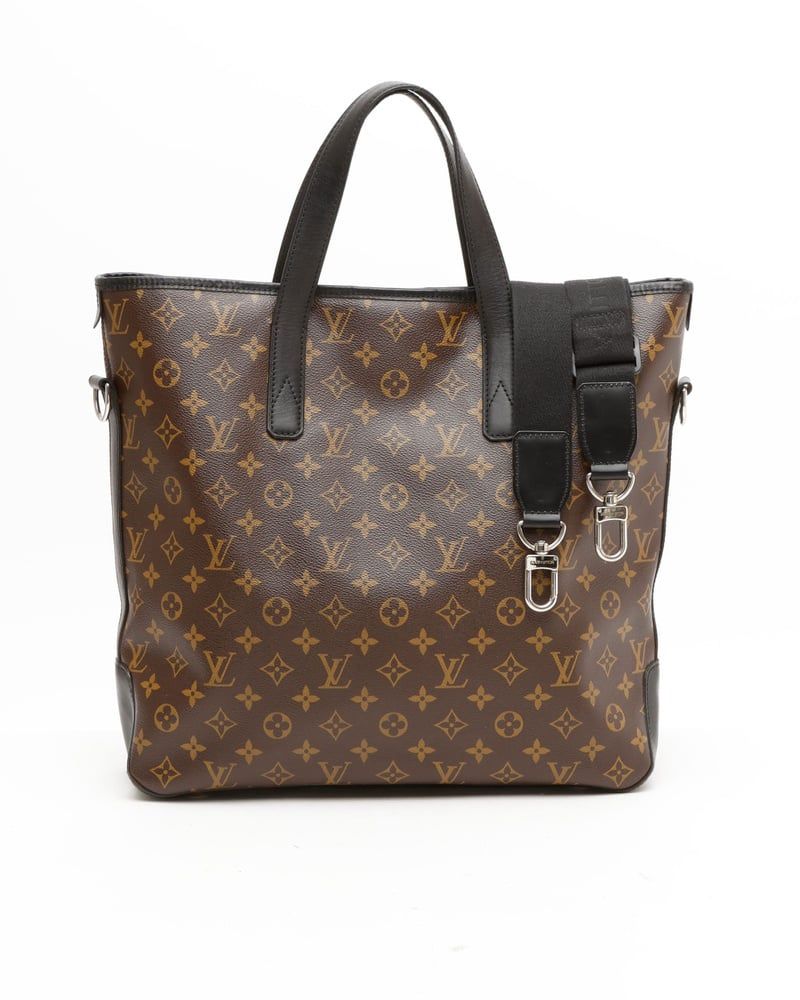 Louis Vuitton Monogram Macassar Davis Tote Bag