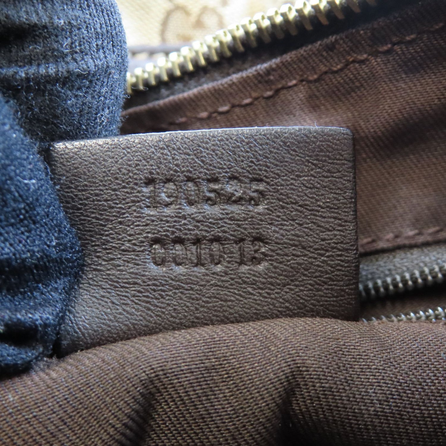 Gucci Canvas Abbey Gold Shoulder Back Bag Color Shoulder Bag Brown Brown Canvas 190526