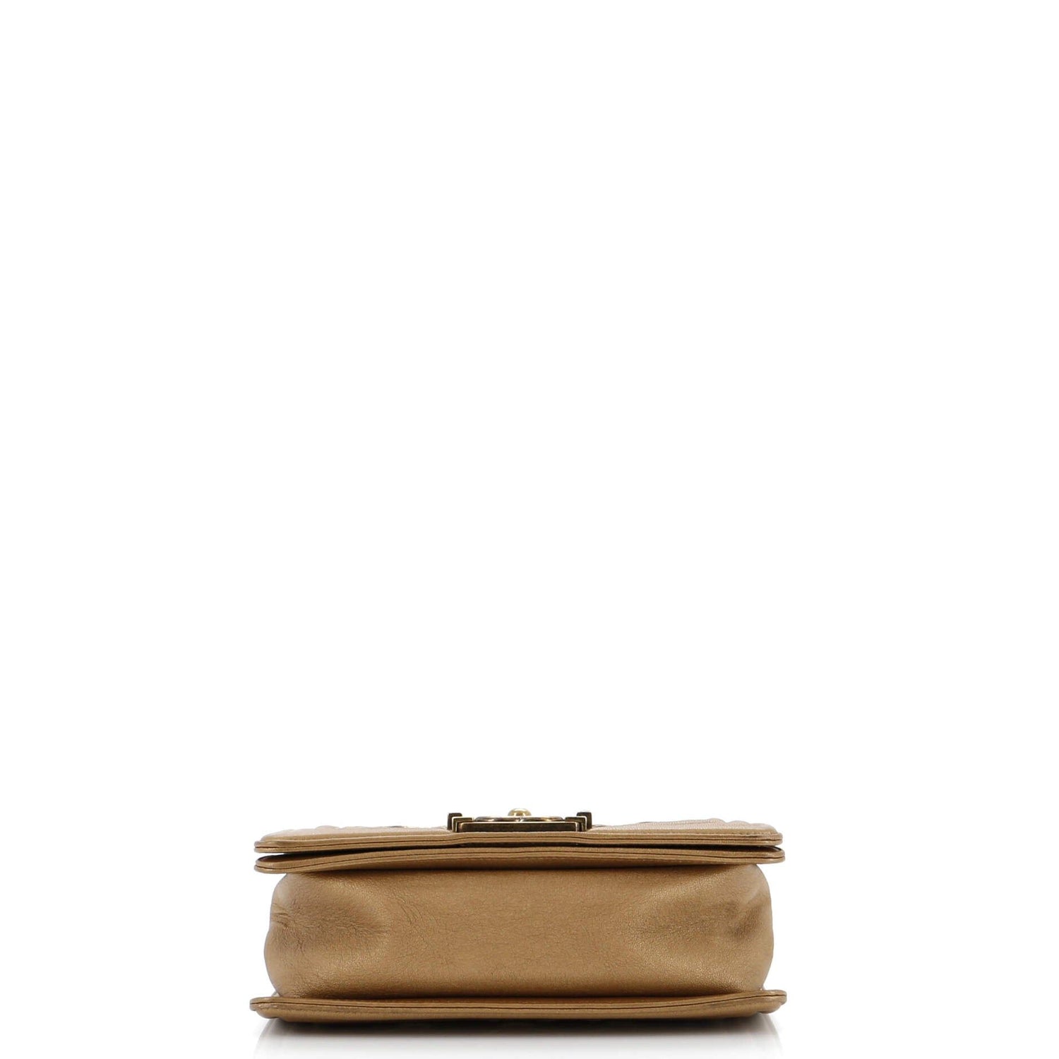 Chanel Boy Flap Bag Woven Leather Small