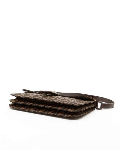 Fendi Large Zucca Baguette Bag