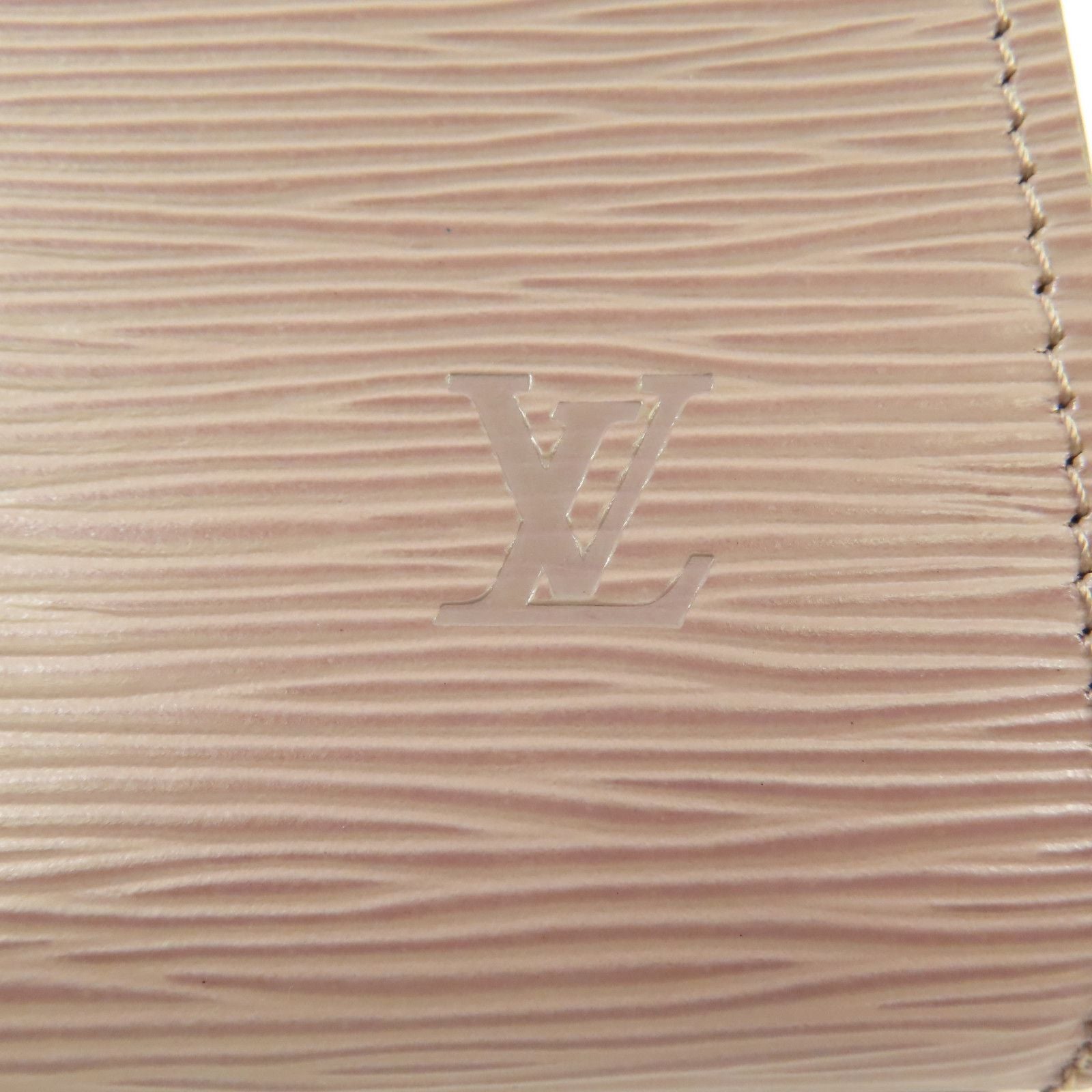 Louis Vuitton Epi Pochette Ginpo Handmade Bag Purple Pupple Handbag M 52948