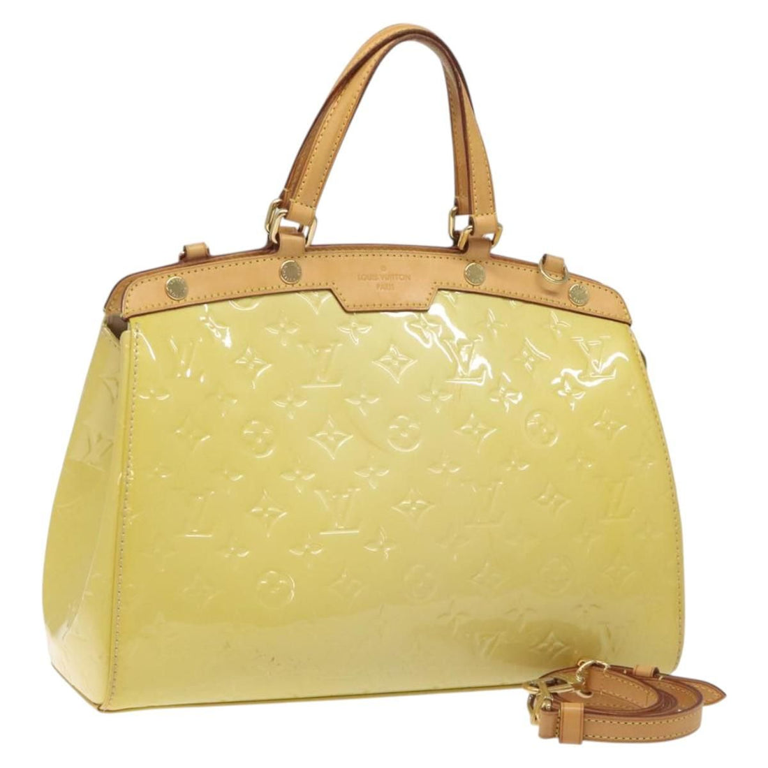Louis Vuitton Vernis Blair Mm Bag 2way Broncorail M 91456 Lv Auth
