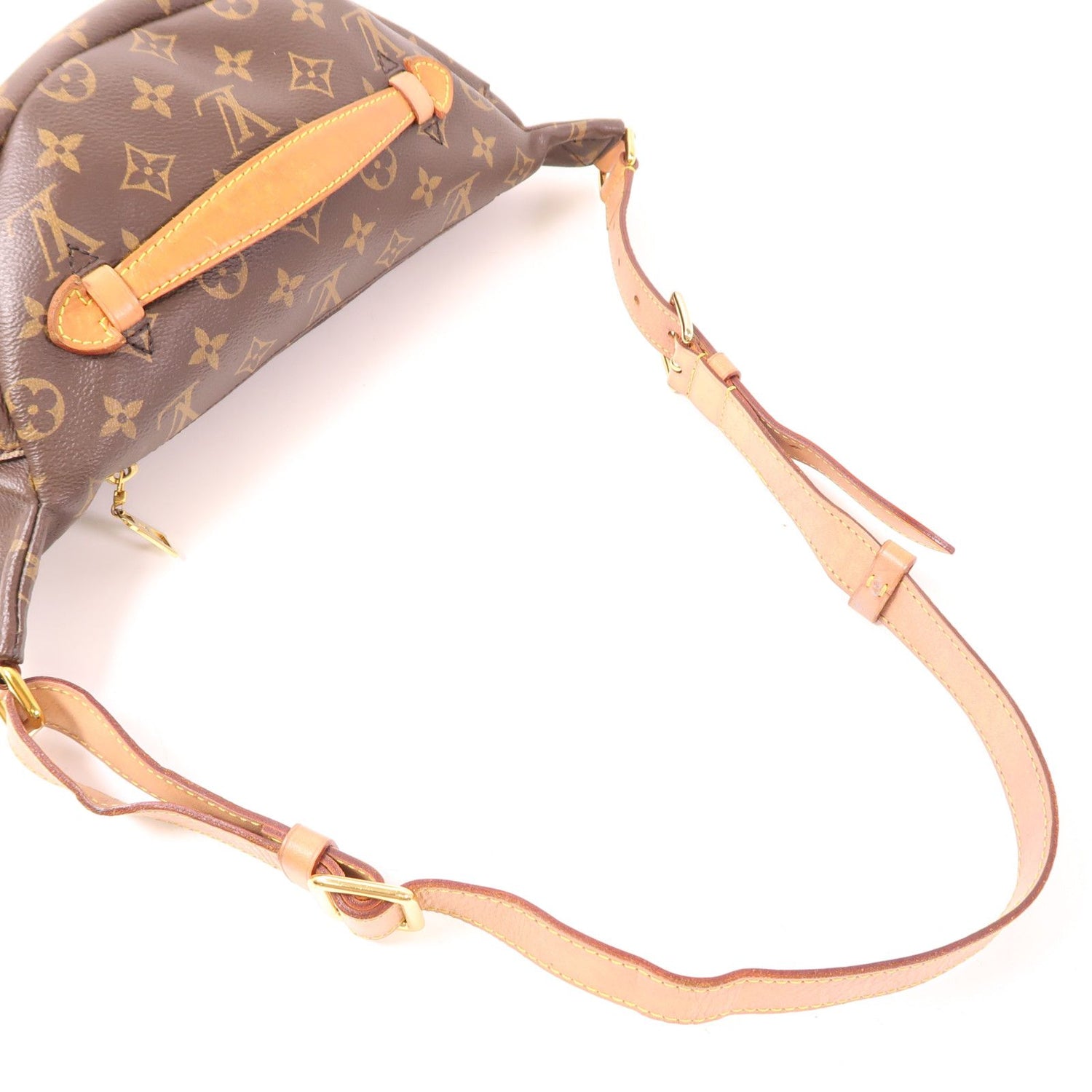 Louis Vuitton Monogram Bum Bag Brown Waist Bag Body Bag M 43644