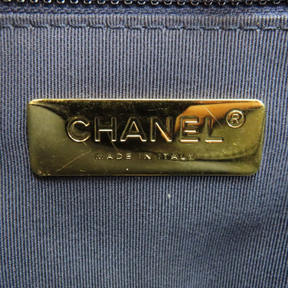 Chanel Matelasse 19 Chain Shoulder Bag Lambskin Blue As 1160