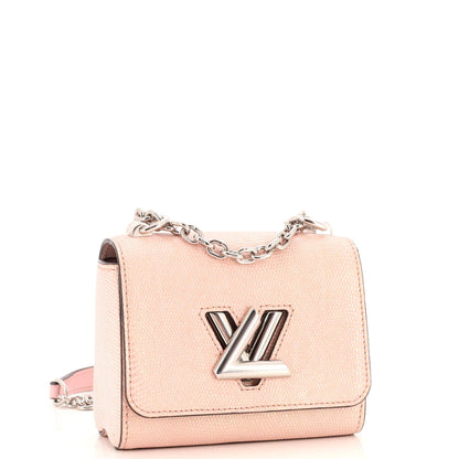 Louis Vuitton Twist Handbag Lizard Mini