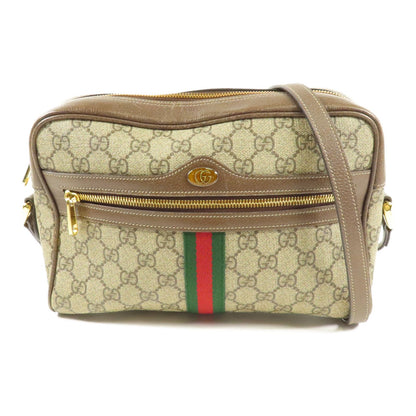 Gucci Small Ophidia Web Shoulder Bag, GG Supreme