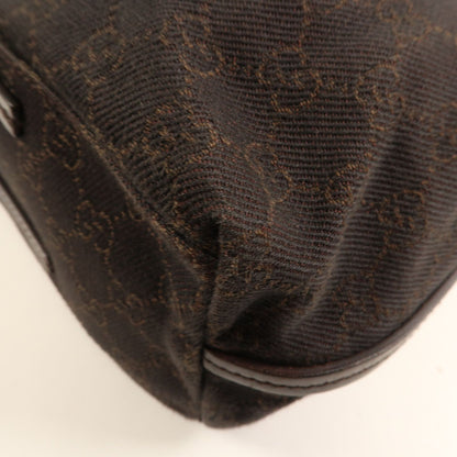 Gucci Canvas Shoulder Bag Brown Canvas 101841