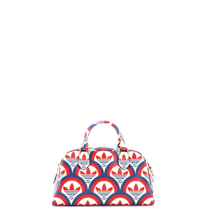 Gucci X Adidas Duffle Bag Printed Leather Mini