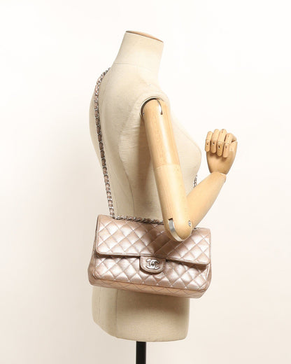 Chanel Classic Metallic Pixel Double Flap Bag