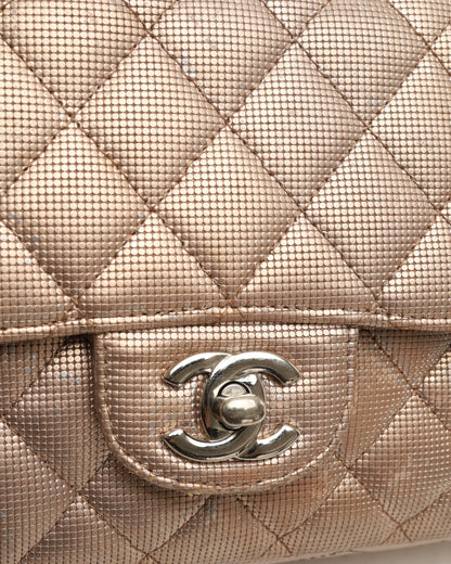 Chanel Classic Metallic Pixel Double Flap Bag