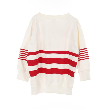 Chanel White Multicolor Mademoiselle Sweat Cotton Acrylic P 18590v 10779