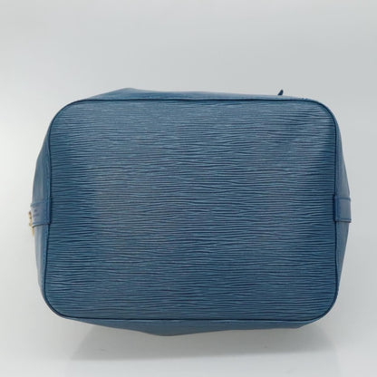 Louis Vuitton Epi Petit Noe Shoulder Bag Blue M 44105 Lv Auth