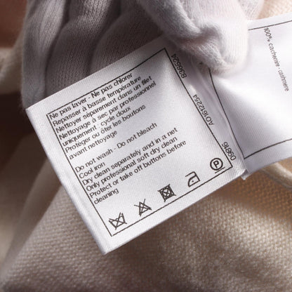 Chanel White Pink Knit Cashmere P 61425k 46799