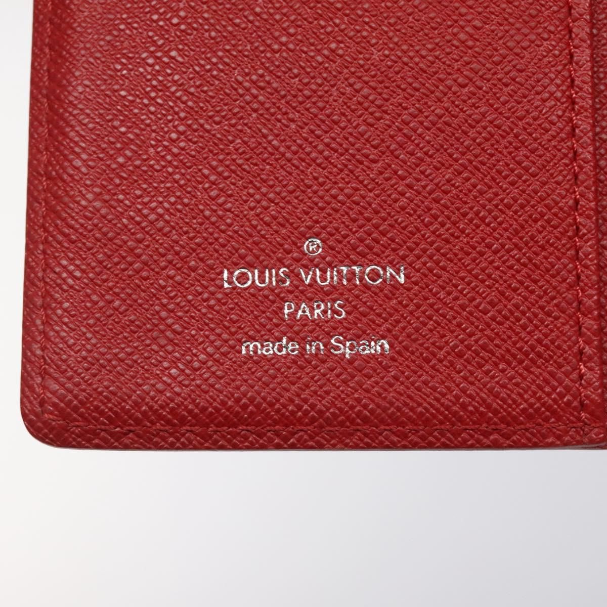 Louis Vuitton Epi Agenda Pm Day Planner Cover Red R 20057 Lv Auth