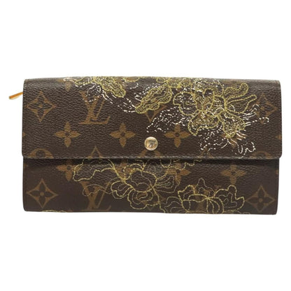 Louis Vuitton Monogram Dentelle Portefeuille Sarah Wallet M 95390 Lv Auth