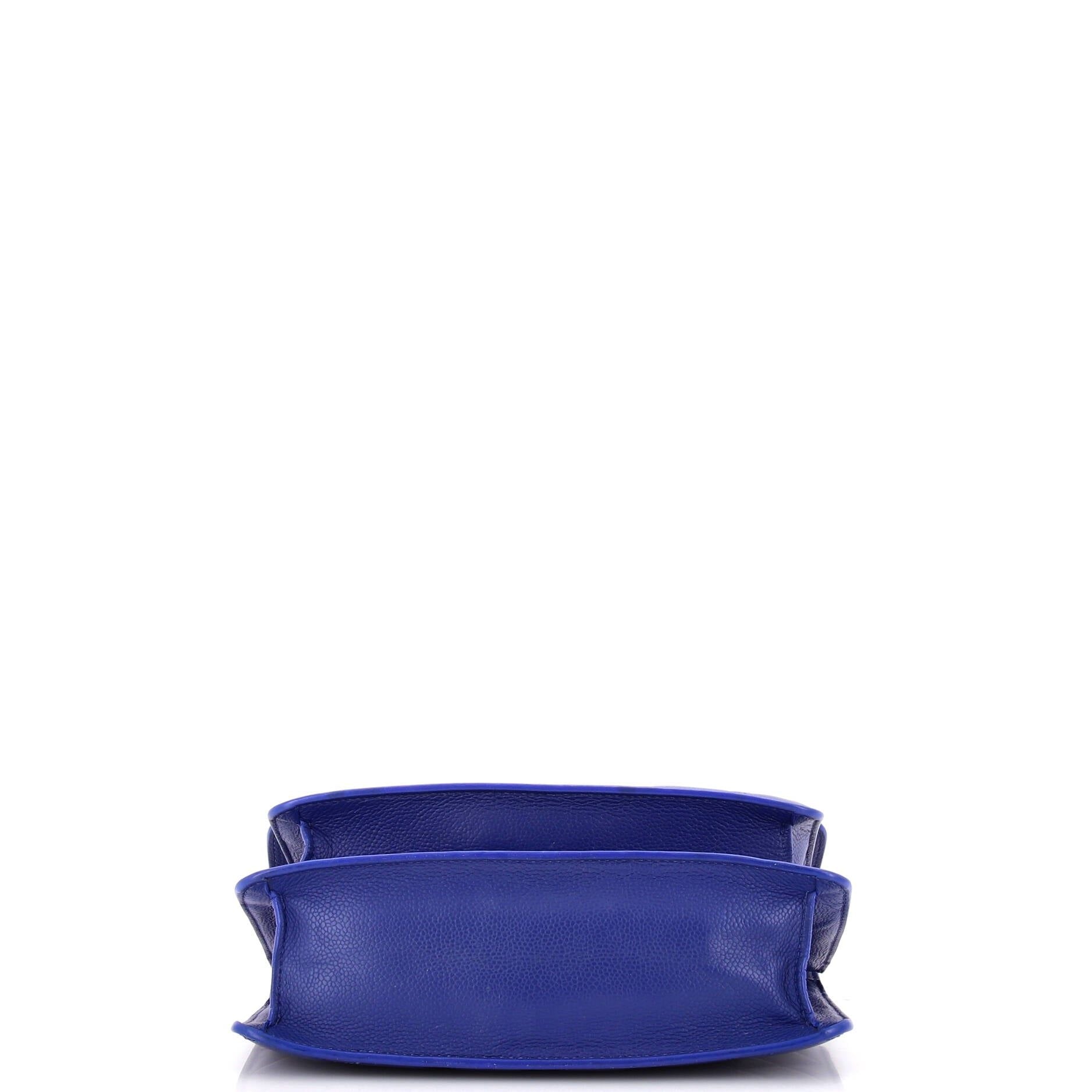 Chanel CC Box Flap Bag Quilted Calfskin Small