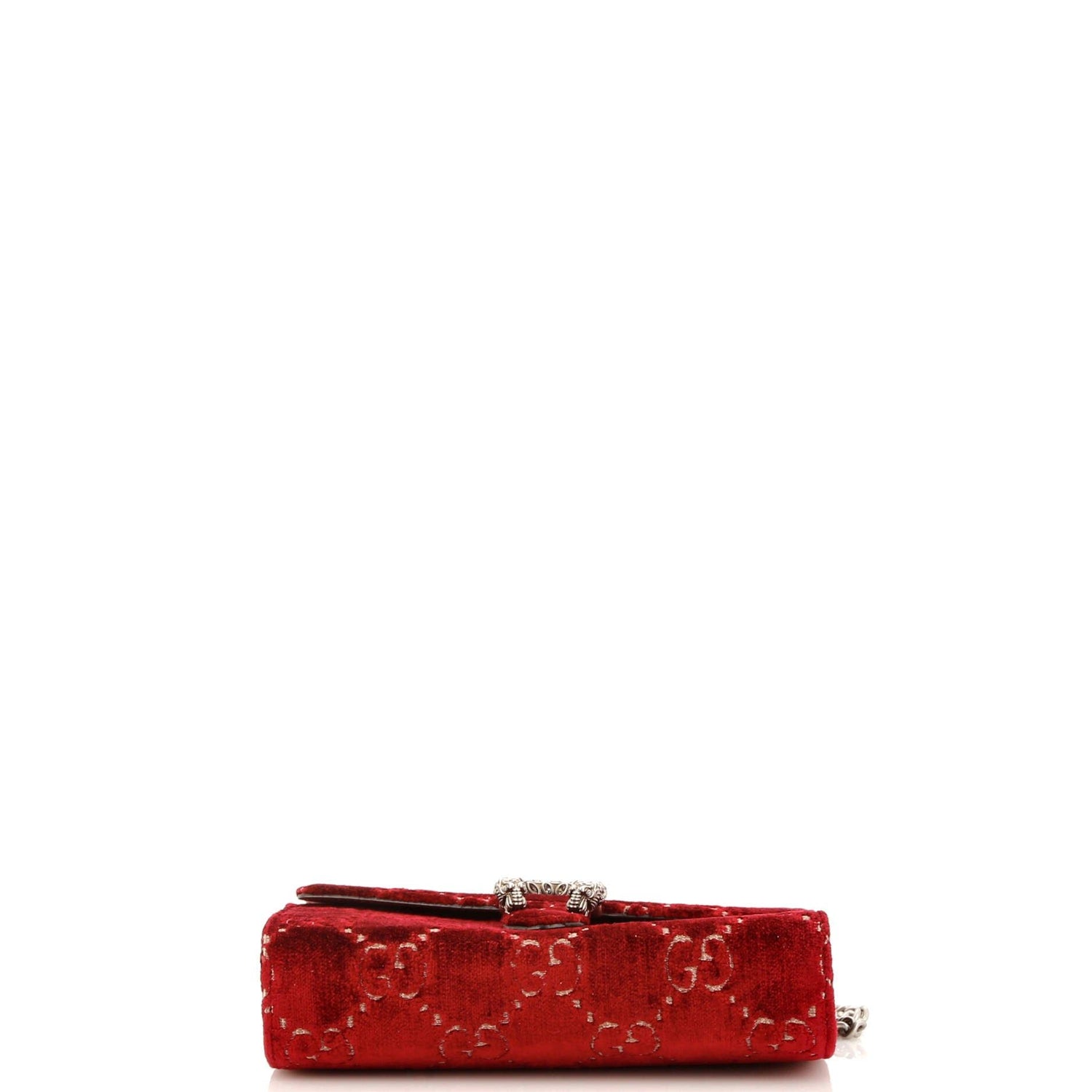 Gucci Dionysus Chain Wallet Gg Velvet Small