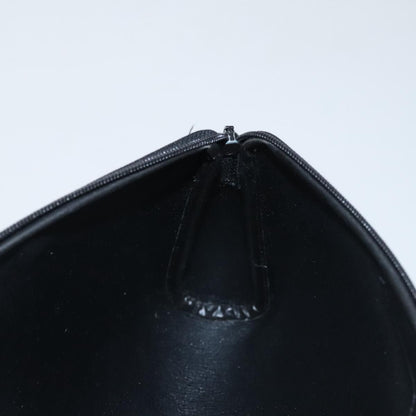 Christian Dior Trotter Canvas Clutch Bag Black Auth