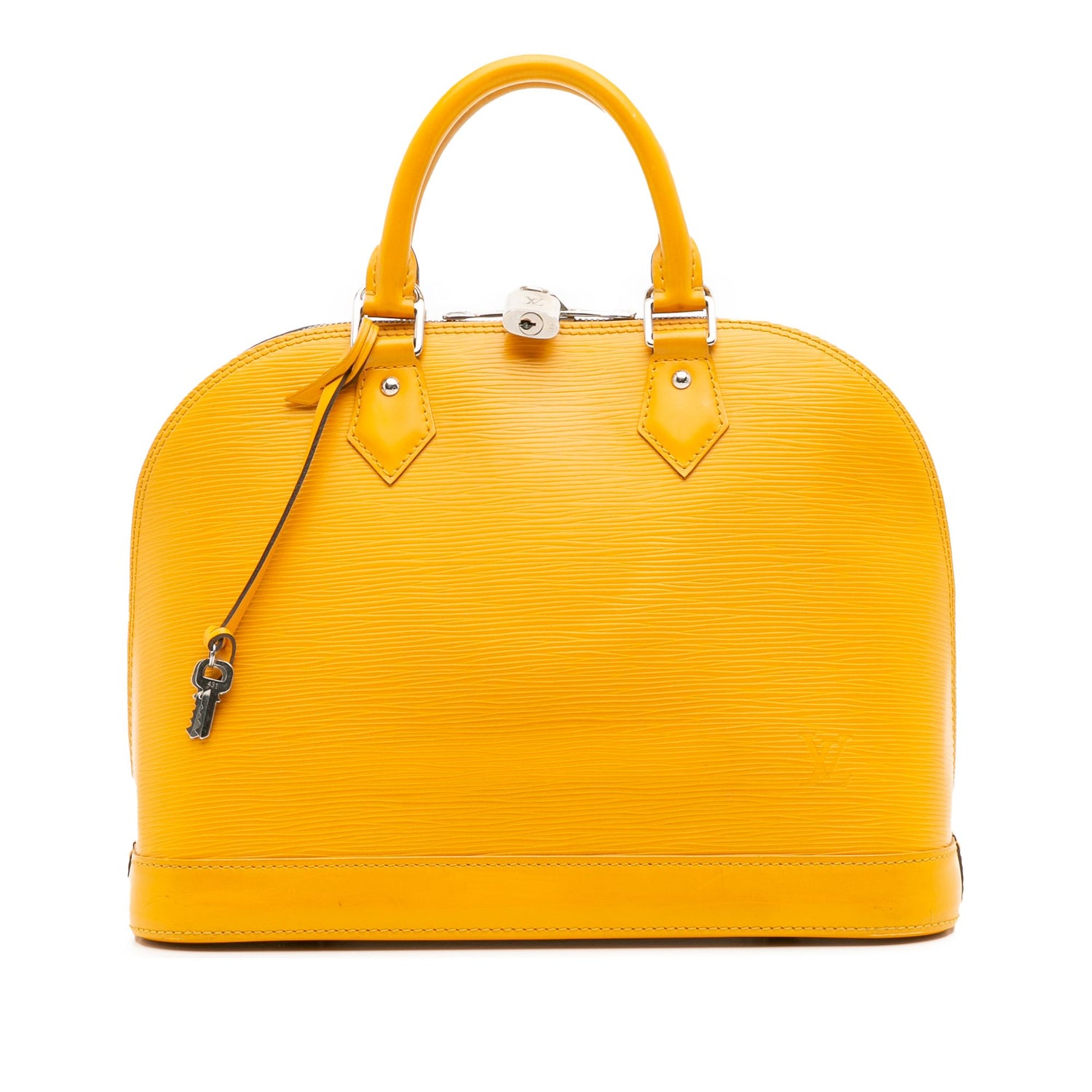 Louis Vuitton Epi Alma PM Yellow
