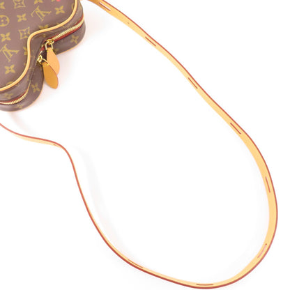 Louis Vuitton Monogram Game On Coeur Gold Chest Bag Brown Shoulder Bag M 57456