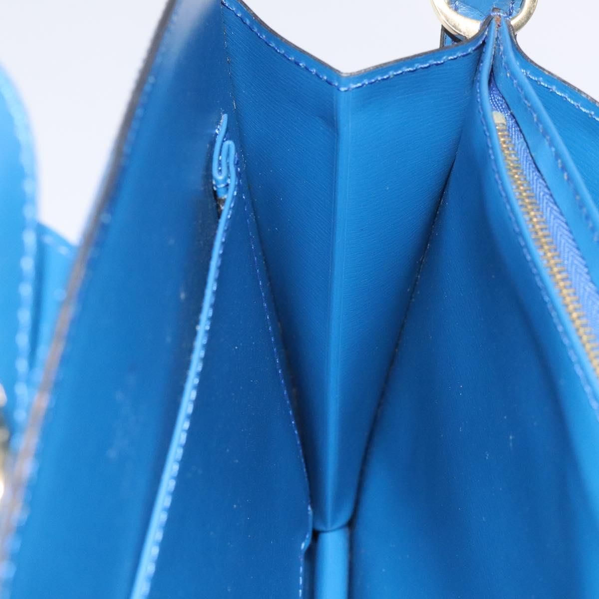Louis Vuitton Epi Capuchin Shoulder Bag Blue M 52345 Lv Auth