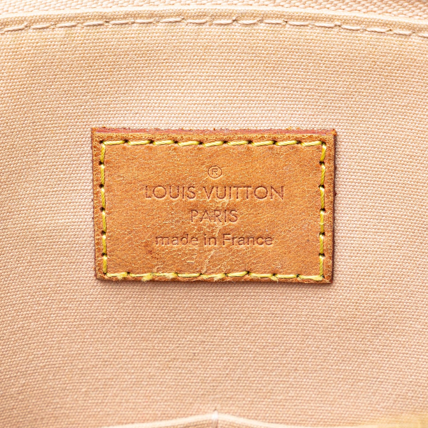 Louis Vuitton Monogram Vernis Alma PM Brown